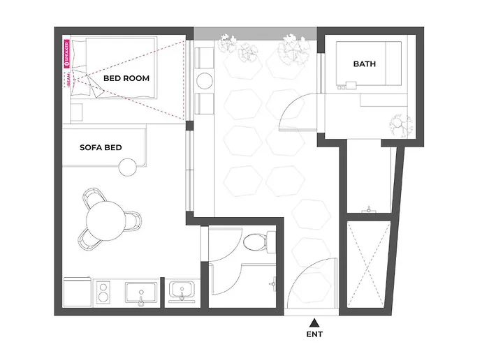 Luxury Hanok Mirror Courtyard Villa